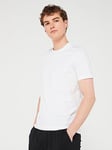 Dsquared2 Underwear Back Logo Crew T-shirt - White, White, Size M, Men