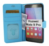 New Standcase Wallet Huawei Mate 9 Pro (LON-L29) (Ljusblå)
