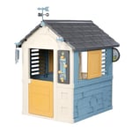 Smoby - 4 Seasons Playhouse for Children includes playful weather activities, Educational outdoor garden house for Kids