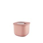 Guzzini - Kitchen Active Design, STORE&MORE BIO, Deep Airtight Fridge/Freezer/Microwave Containers (S) - Peach Blossom Pink, 12,2 x 12,2 x h9,8 cm | 750cc - 170722251