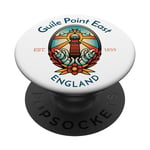 Guile Point East Lighthouse Northumberland Angleterre PopSockets PopGrip Interchangeable