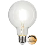 Star Trading LED-lampa E27 G95 Clear