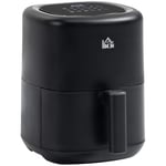 Varmluftsfritös 3L, 1300W, 12 Program, Svart