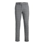 Men's Slim Fit Pants Low Rise Buttoned Jack & Jones Chino Trousers Zip Fly