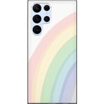 Samsung Galaxy S22 Ultra 5G Genomskinligt Skal Regnbågen