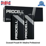 1 Duracell Procell 9V PP3 6LR61 MN1604 Professional Smoke Alarm Batteries New 