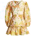Bardot Junior Perdita Broderad Klänning Vintage Flor | Gul | 4 years