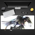 DATE A LIVE XXL Gaming Mouse Pad - 900 x 400 x 3 mm – extra large mouse mat - Table mat - extra large size - improved precision and speed - rubber base for stable grip - washable-3_600x300