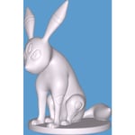 MakeIT Size: Xl, High Poly "umbreon" Pokémon Collection, Collect All Multifärg Xl