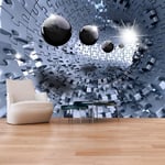 Fototapet - Abstract Jigsaw - 294 x 210 cm - Selvklæbende