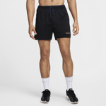 Nike Men's Dri-fit 13cm (approx.) Brief-lined Running Shorts Track Club Juoksuvaatteet BLACK/MIDNIGHT NAVY/SUMMIT WHITE