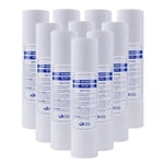 10 st universella vattenfilter PP bomullsfilter sediment vattenfilter polypropenmaterial, 1 Mi