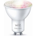 WiZ älykohdelamppu, GU10, RGBW - kaikki värit ja valkoisen valon sävyt, Wi-Fi, 345 lm