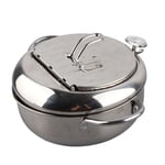 Compact Japanese Frying Pot with Thermometer for Induction Cooker FIG UK