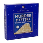 Reusable Murder Mystery on the Train Game Kit - Host Your Own Games Night For Adult - Halloween, Christmas -Orient Express 1930s Themed Dinner Party - 3 Alternative Endings - Fancy Dress Up Fun