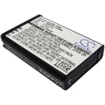 Batteri till Kamera för Garmin VIRB, VIRB Elite, Virb Elite Action HD Camera 1.4 m.fl.