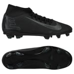 Nike Mercurial Superfly 10 Club MG Shadow - Svart/Grön, storlek 45½
