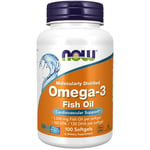 NOW Omega-3 1000mg 100 Mjuka kapslar