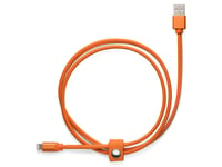 Volvo Lifestyle Upcycled Charger Cable Lightning Orange - Laddkablar