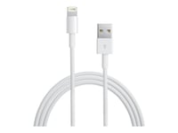 Techly - Lightning-Kabel - Lightning Hane Till Usb Hane - 1 M - Vit