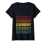 Womens Elderberry Pride, Elderberry V-Neck T-Shirt