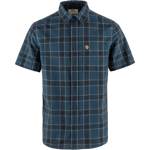 Fjällräven Fjällräven Men's Övik Travel Shirt Ss Indigo Blue-Dark Navy XL, Indigo Blue-Dark Navy