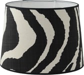 Zebra Lampskärm Ø35cm Svart/Vit