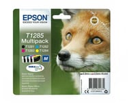 Genuine Epson T1285 Multipack Ink Cartridges For Stylus Office BX305F BX305FW