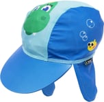 Swimpy Bolibompa UV-Hat, Lyseblå/Mørkeblå, 110-116