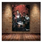 Game Dead by Daylight Poster Modern Living Room Wall Art Home Decorative HD Game Poster Canvas Print Painting-50x70cm No Frame