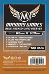 (65x100 mm) Mayday Games Card Sleeves - Magnum Ultra-Fit - Blue
