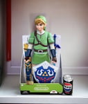 New 20" Very Large Link Action Figure Legend of Zelda Official World of Nintendo