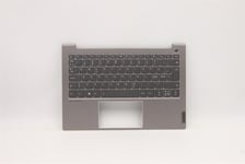Lenovo ThinkBook 13s G3 ACN Palmrest Cover Keyboard Nordic Grey 5CB1C72421