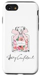iPhone SE (2020) / 7 / 8 Stay Confident Flowers In Perfume Bottle For Women's & Girls Case