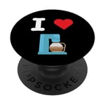 I Love Coffee Makers Drip Espresso French Press Cold Brew PopSockets PopGrip Interchangeable