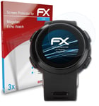 atFoliX 3x Screen Protection Film for Magellan Echo Watch Screen Protector clear