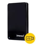 Extern hårddisk 2tb (USB 3.2, färg svart, 6023890), Intenso