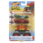 Hot Wheels Vehicle Car Monster Trucks Monster Maker GWW13 Green Red