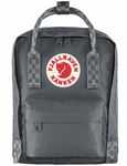 Fjallraven Unisex Kanken Mini Backpack - Super Grey-Chess Pattern