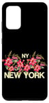 Galaxy S20+ Cute Floral New York City with Graphic Design Roses Flower Case