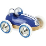 Vilac Wooden Roadster Car, Vintage Style, Develop Fine Motor Skills, Made In France, Suitable for 2 Years+, Blue