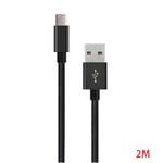 2m Type C Charge Cable Data Line Usb-c Fast Charging Wire Phone