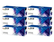 6X ZEB Toner For Samsung MLT-D111S Xpress SL-M2020 M2022W M2026W M2070 (inc VAT)
