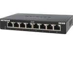 NETGEAR GS308-300PES Switch Ethernet Métal 8 ports Gigabit (10/100/1000)