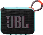JBL Go 4 Ultra Portable Bluetooth Speaker - Black Orange