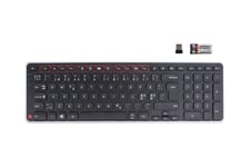 Contour Balance Keyboard WL and RollerMouse Red plus WL - tastatur og rullebarre-musesæt Indgangsudstyr