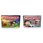 Monopoly Longest Game Ever, Classic Monopoly Gameplay with Extended Play, Monopoly Board Game for Ages 8+ [] & Monopoly For Sore Losers Board Game for Ages 8+, The Game Where it Pays to Lose