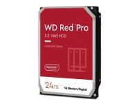WD Red Pro WD240KFGX - Harddisk - 24 TB - intern - 3.5 - SATA 6Gb/s - 7200 rpm - buffer: 512 MB
