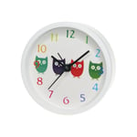 Alarm Clock Light Kids Bedside Childrens Cute Owl Design Quiet Sweep Home Deco