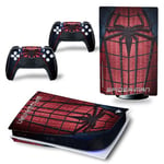 Autocollant Stickers de Protection pour Console Sony PS5 Edition Standard - - Spiderman (TN-PS5Disk-0329)